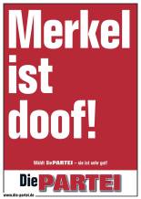 Europeas 2014: "¡Merkel es una lela!"