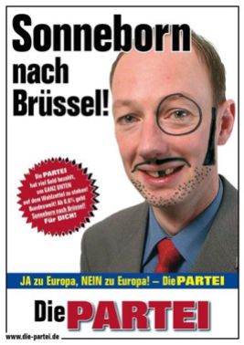 Europeas 2014: "¡Sonneborn a Bruselas!"