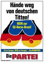 Europeas 2014: "¡Manos fuera de las tetas alemanas!"